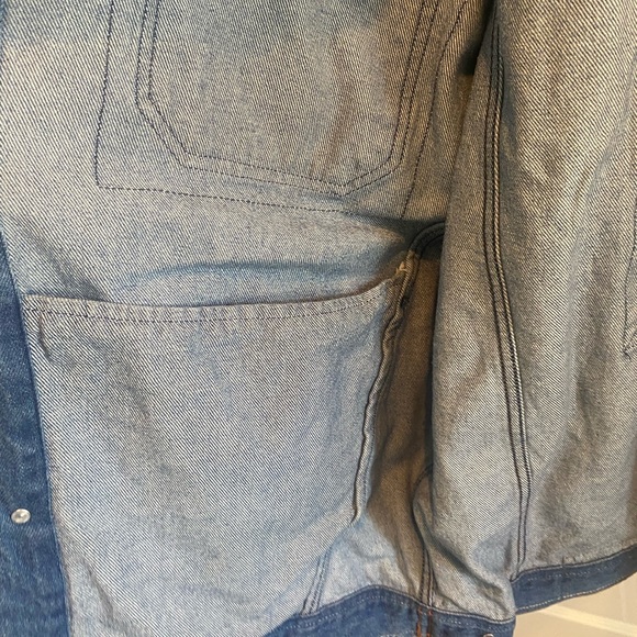 Vintage Y2K FUBU Premium Fat Albert and The Junkyard Garage Denim Jacket XXL - Picture 11 of 15